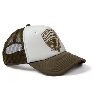 Source Eagle Trucker Hat - Olive/White