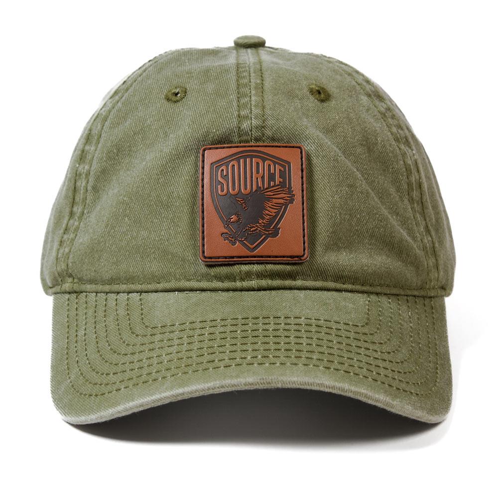 Source Eagle Patch 6-panel Cap - Army Green