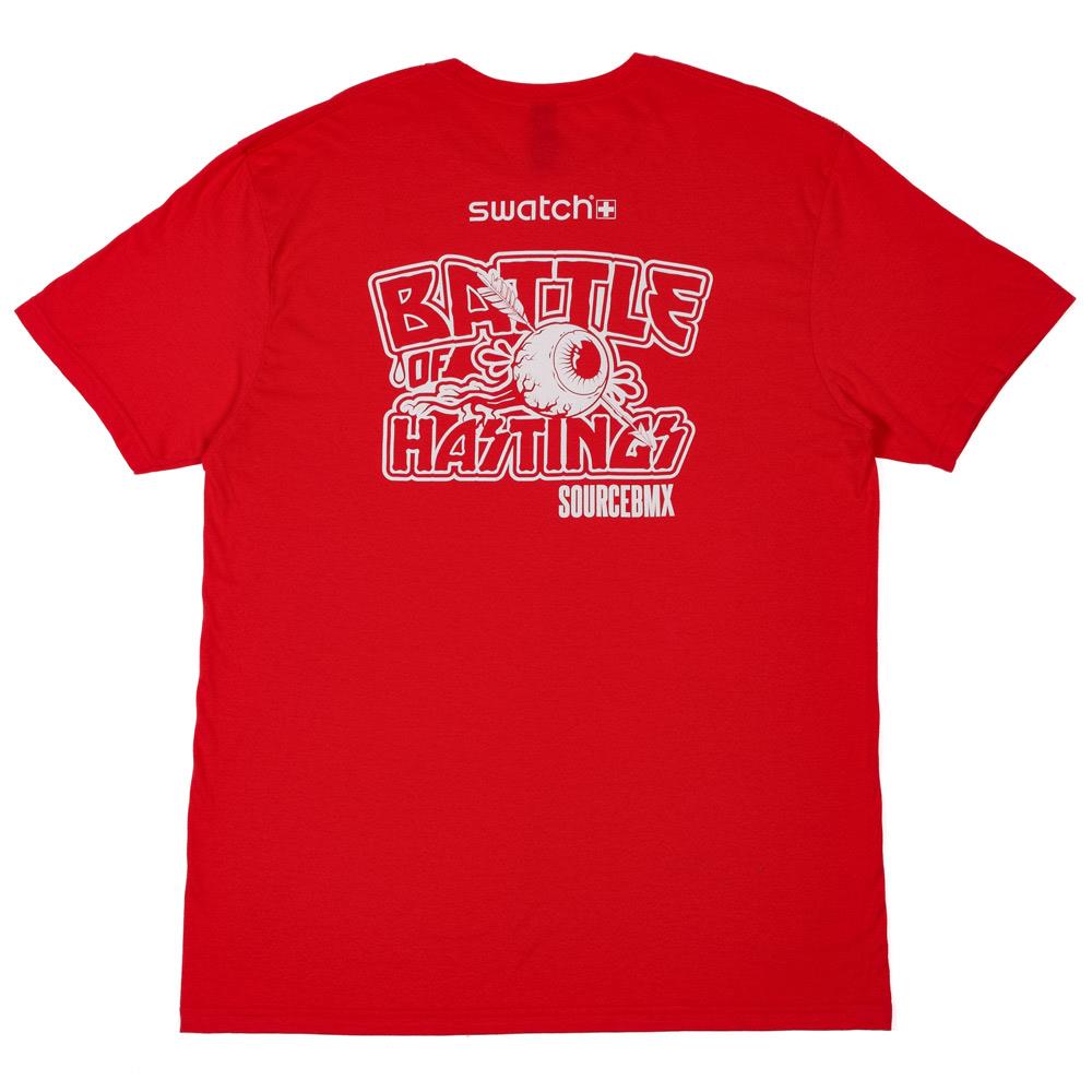 Source Battle Of Hastings 2023 T-Shirt - Red